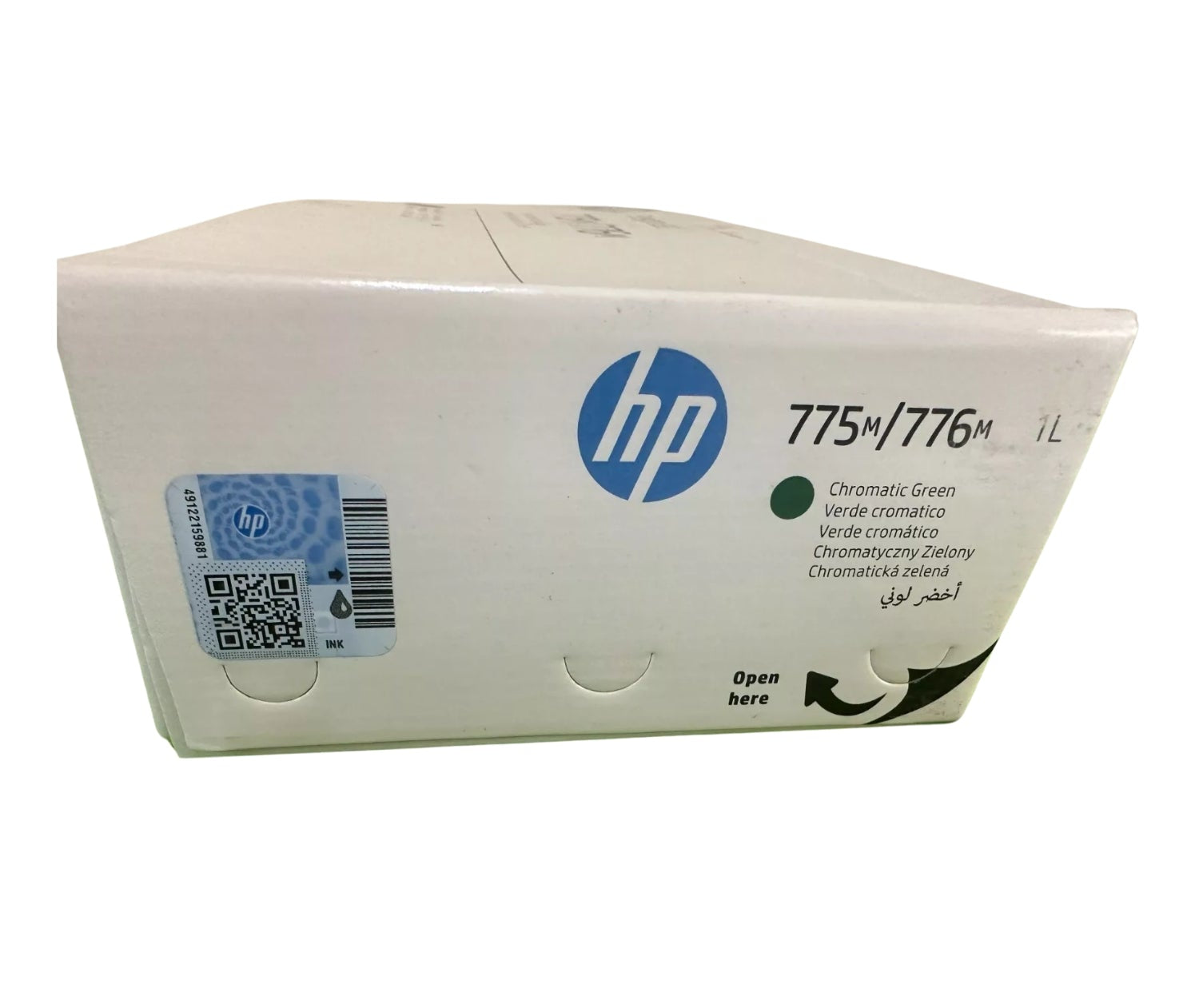 Genuine HP 775M/776M High Yield Crhomatic Green Ink Cartridge, 3WW87A-0