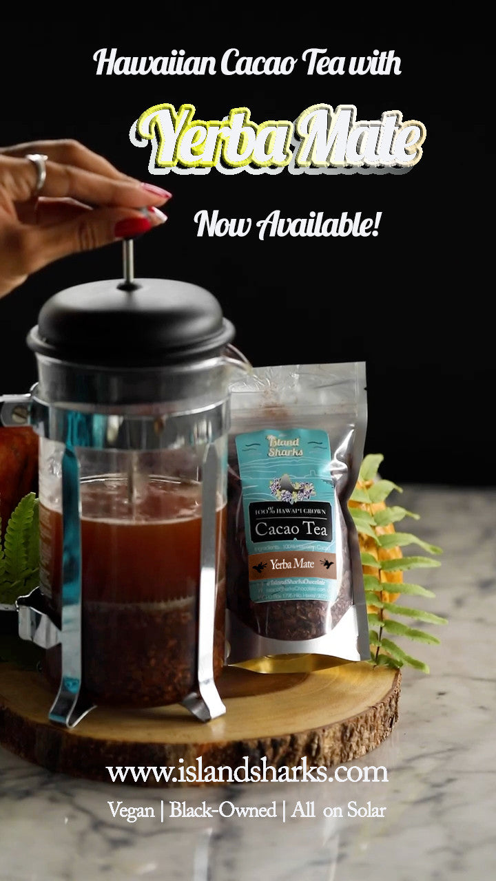 Hawaii Grown Yerba Mate Cacao Tea