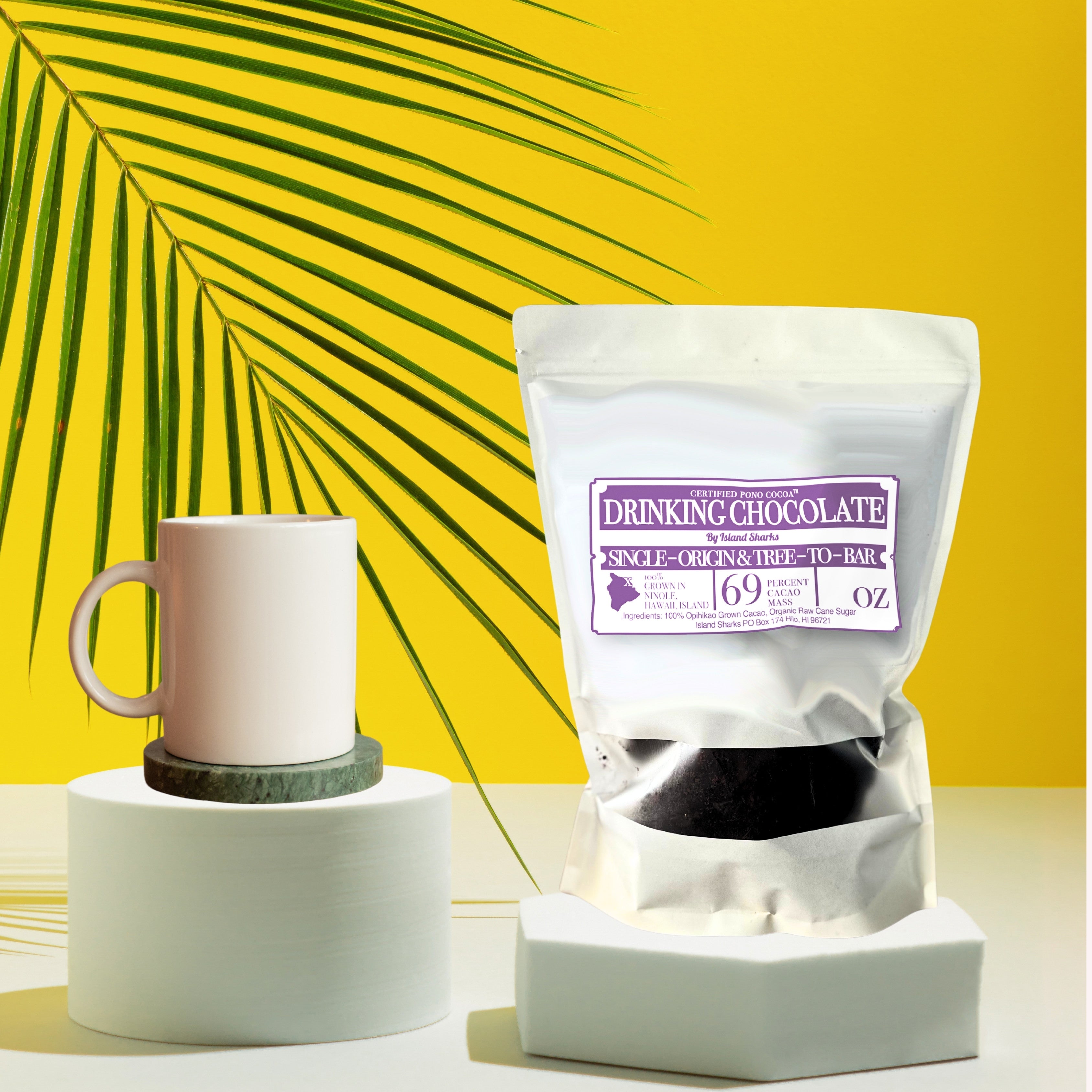 Hawaii Drinking Chocolate 92% or 69%